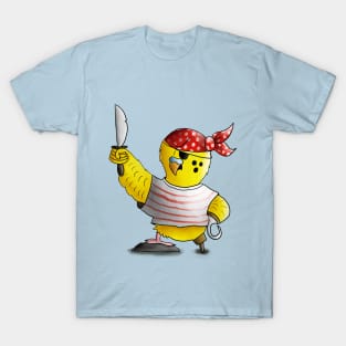 Arr! Pirate Budgie! Arr! T-Shirt